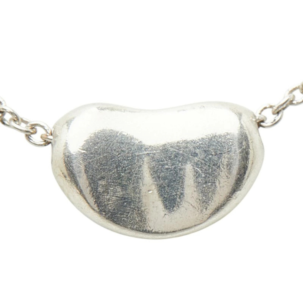 Tiffany Co Bean Necklace Silver TIFFANYCo